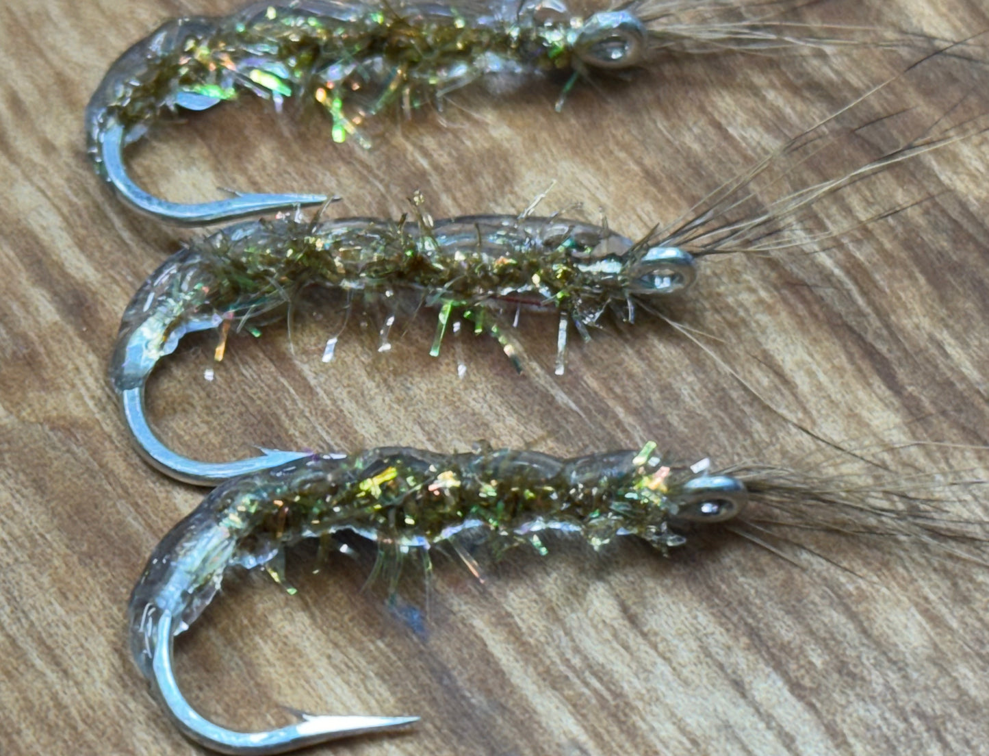 Opae Salt Water Flies 1/0 Tarpon hook 2 pack.