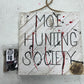 10"x10" Hawaii Moi Hunting Society (White wood Panel) and Moi/Papio Killer pack combo.