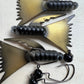Golden Siamese CF2 (Campania Fighting Fish) 3 pack w/ Jighead combo.