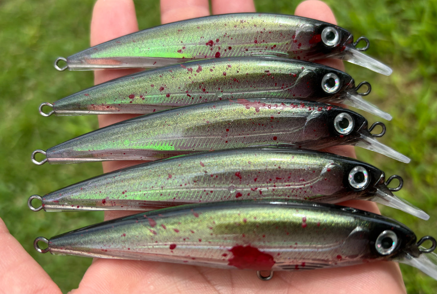 4.5" Bloody Emerald. Limited Run.