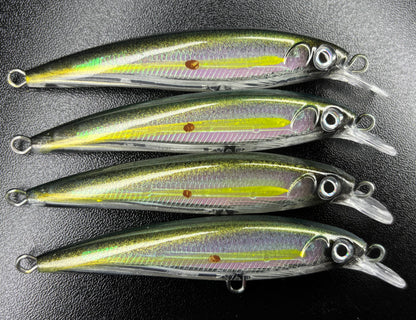 3.5" Blue Emerald Oama's. 6 Grams