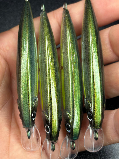 3.5" Blue Emerald Oama's. 6 Grams