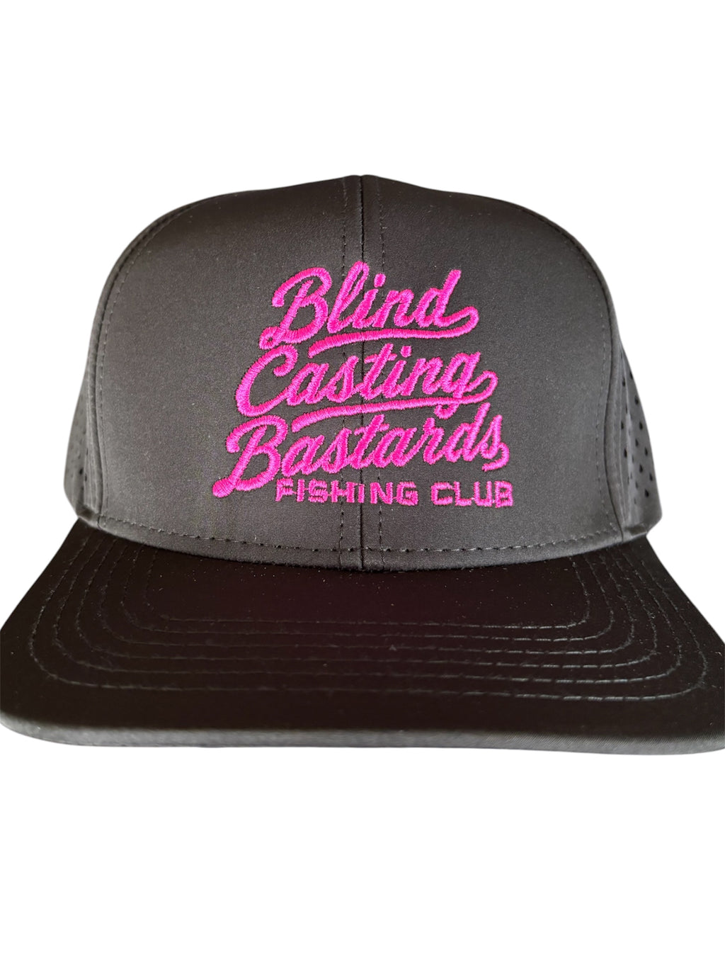 Blind Casting Bastards Fishing Club Waterman Hat and Decals.