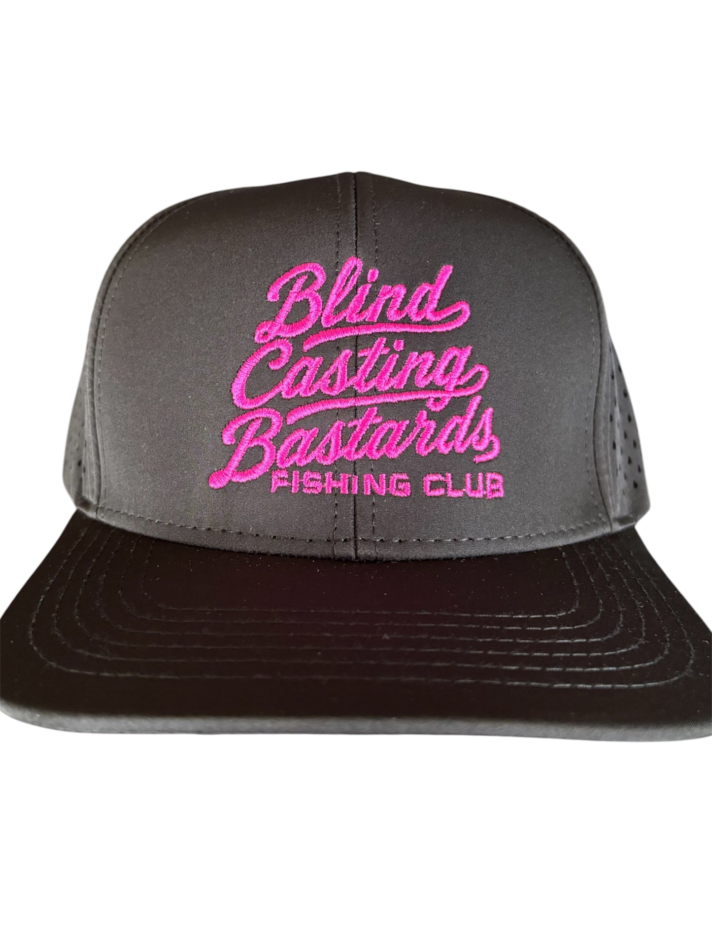 Blind Casting Bastards Fishing Club Waterman Hat and Decals.
