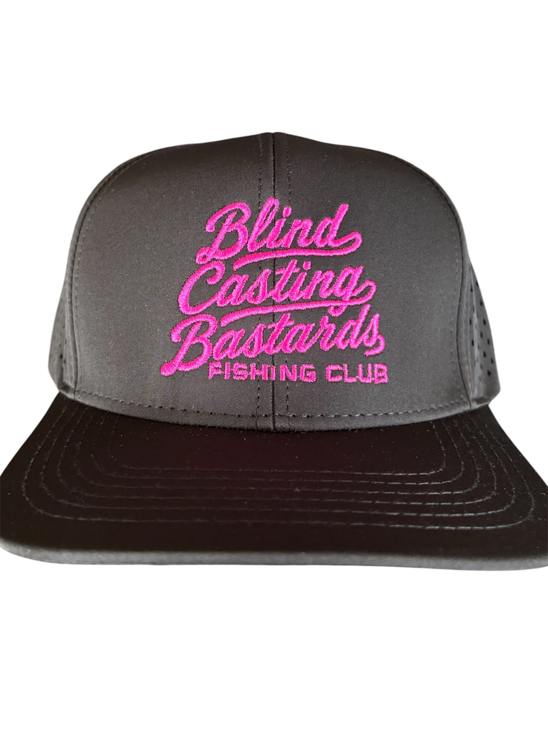Blind Casting Bastards Fishing Club Waterman Hat and Decals.