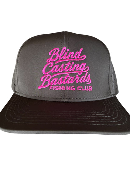 Blind Casting Bastards Fishing Club Waterman Hat and Decals.