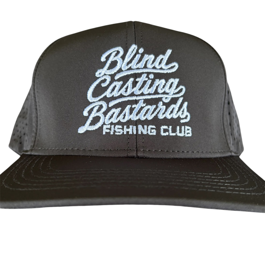 Blind Casting Bastards Fishing Club Waterman Hat and Decals.