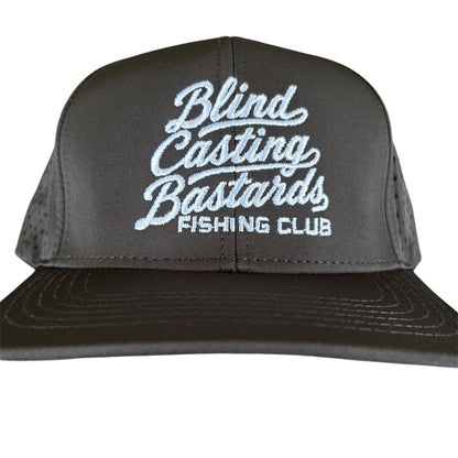 Blind Casting Bastards Fishing Club Waterman Hat and Decals.