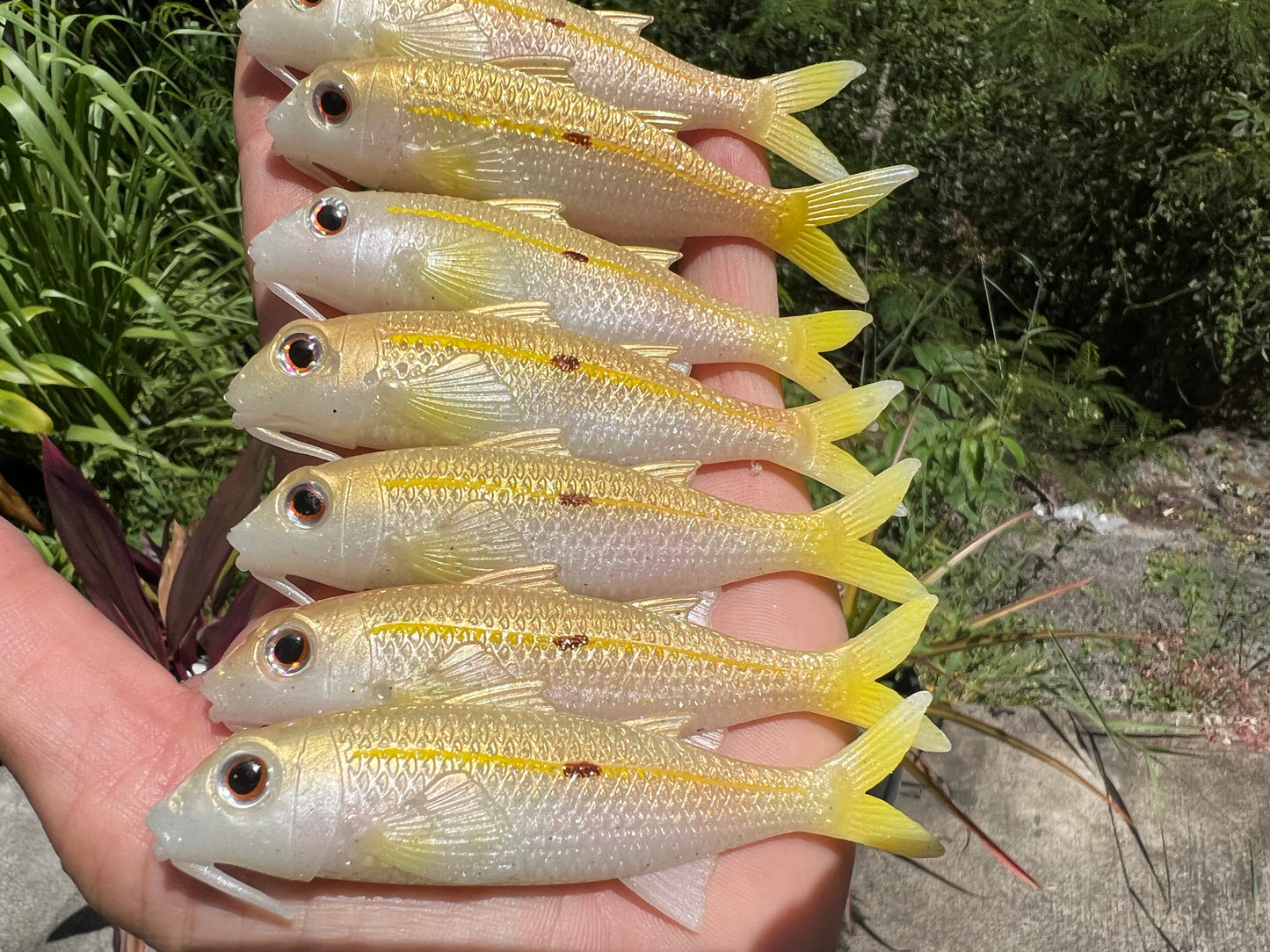 4" Custom Oama Soft bait. Sold individually.