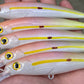4.5" Standard Oama Scheme, Papio Diver Comes with hooks and split rings.