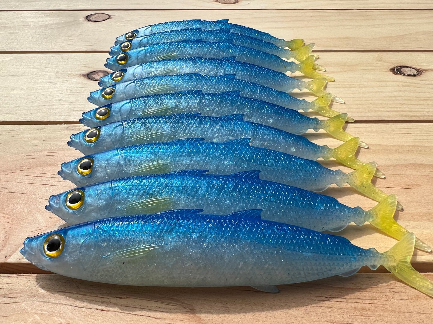 6" Exclusive Opelu Custom Soft bait.