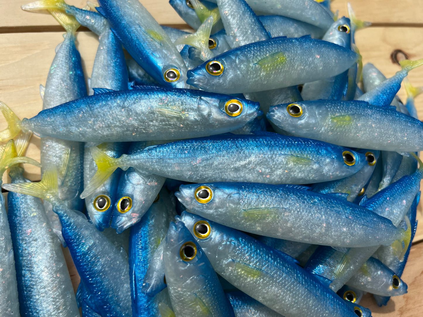 6" Exclusive Opelu Custom Soft bait.