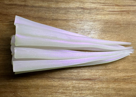 3.25" Obake Purple Papio Strips. 20 pack