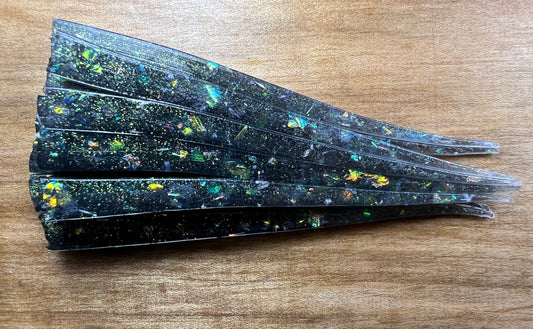 3.25" Abalone Papio Strips. 20 pack