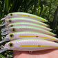4.5" Obake Green Oama- Papio Diver. Comes with hooks and split rings.