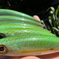4.5" Viper Green V2 Oama Papio Diver. Sold with hooks and hardware.