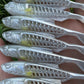 NEW! 4" Silver Top Crazy Bones. 3 pack.