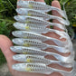NEW! 4" Silver Top Crazy Bones. 3 pack.