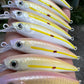 4.5"  Obake Oama -Papio Divers. Comes with hooks and split rings.