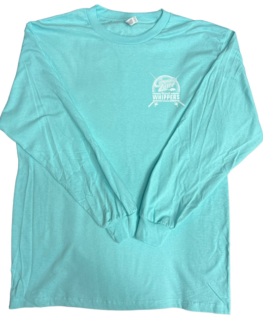 Campania X Hawaii Whippers Union Tiffany Green Cotton Long Sleeve.