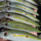 4.5" Viper Green Oama Papio Diver. Sold with hooks and hardware.