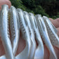 NEW! 4" Silver Top Crazy Bones. 3 pack.