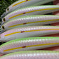 4.5" Obake Green Oama- Papio Diver. Comes with hooks and split rings.