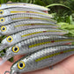 4.5" Viper Silver Oama, Papio Diver. sold with hooks and split rings.