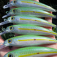 4.5" Viper Green V2 Oama Papio Diver. Sold with hooks and hardware.