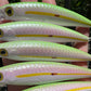 4.5" Obake Green Oama- Papio Diver. Comes with hooks and split rings.