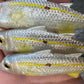 4" Custom Oama Silver Top Soft bait. Sold Individually.
