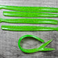 Flo Green 5" Frantic Aku Strips. Packs of 5